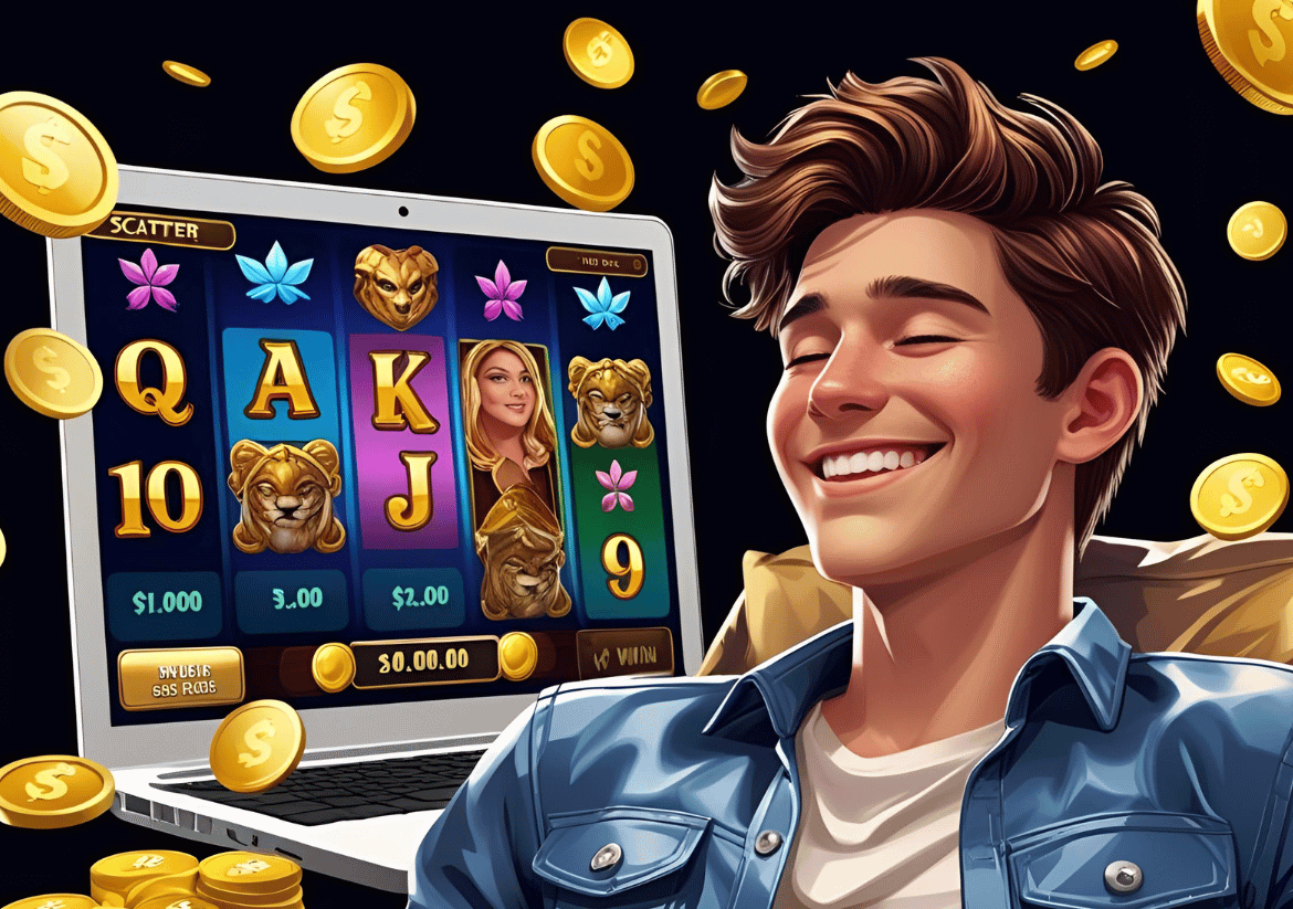 Pemain berhasil menang besar di slot online modal kecil